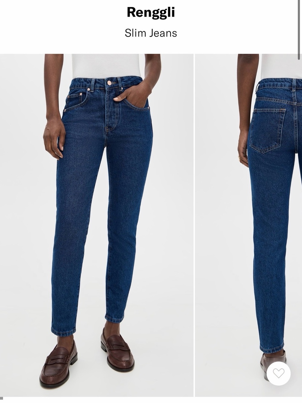 Renggli Slim Jeans — Deep Blue